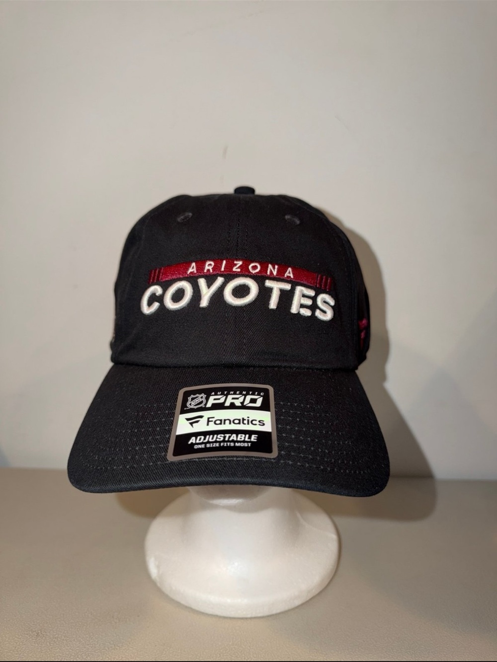 Arizona Coyotes Fanatics Adjustable One Size Fits Most Hat (NWTS)